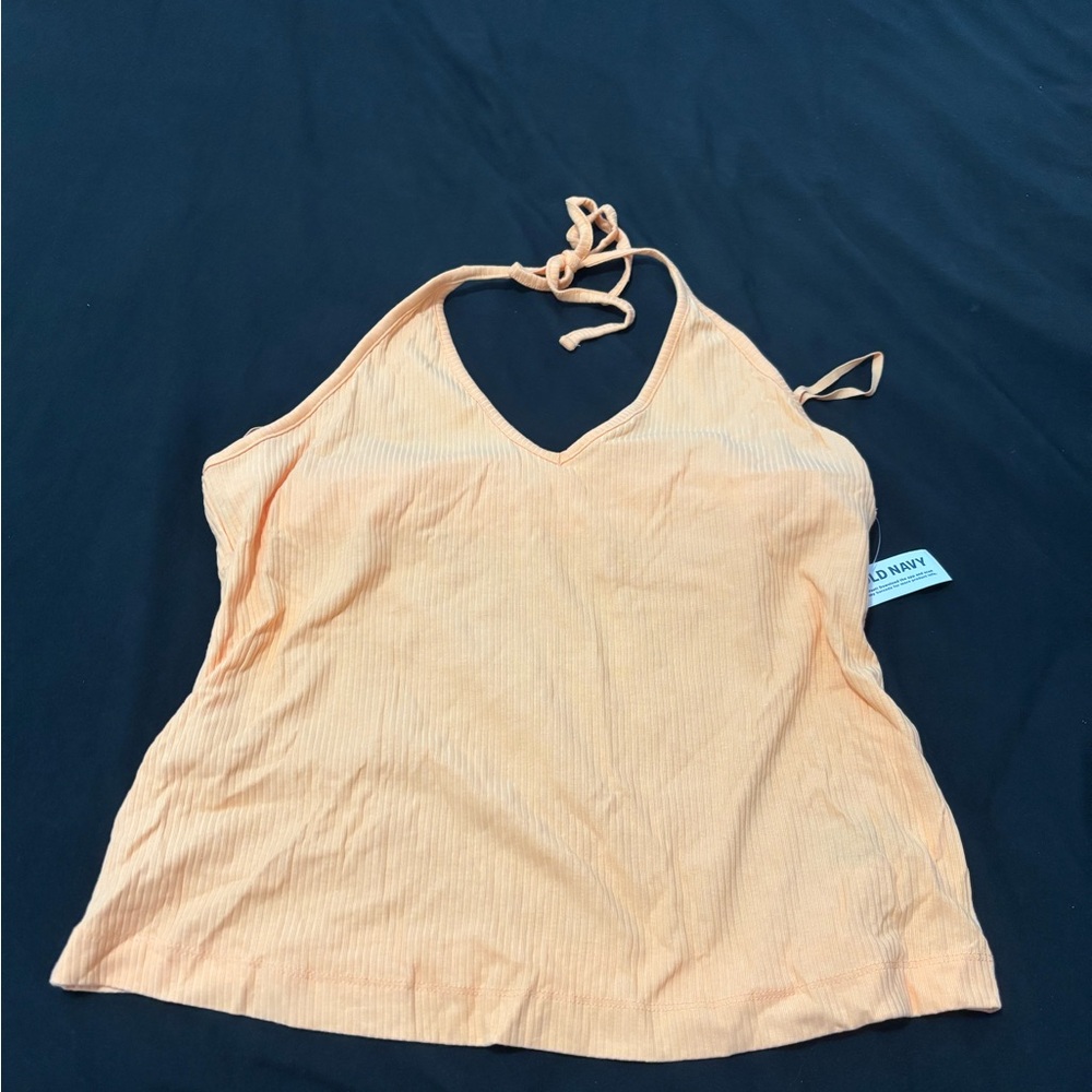 NEW Peach Halter Top